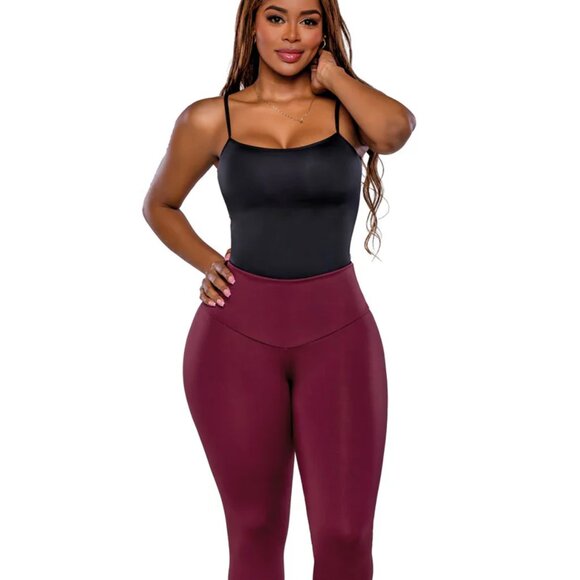 Leggings con Faja Stagmi Colombianas Tummy Control High Waist Butt Shaper New! - Picture 12 of 17